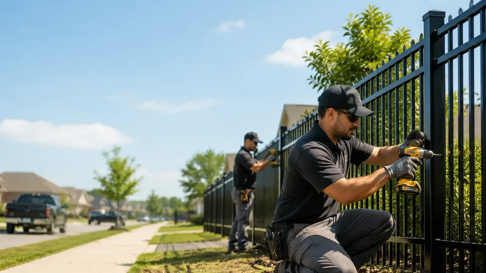 Metal Fence Installation in Dix, IL